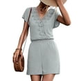 thumbnail image 2 of EOTVIA Combinaisons Courtes, Combinaisons Shorts Taille Moyenne pour le Travail, 2 of 5