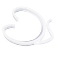 thumbnail image 1 of Pinzas para decoración y alero para celebraciones navideñas, 25 unidades, de plástico blanco, 1 of 2