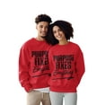 thumbnail image 4 of Purpose Fixes Everything® Unisex Crewneck Sweatshirt, S - 3XL,Black Letters, 4 of 8