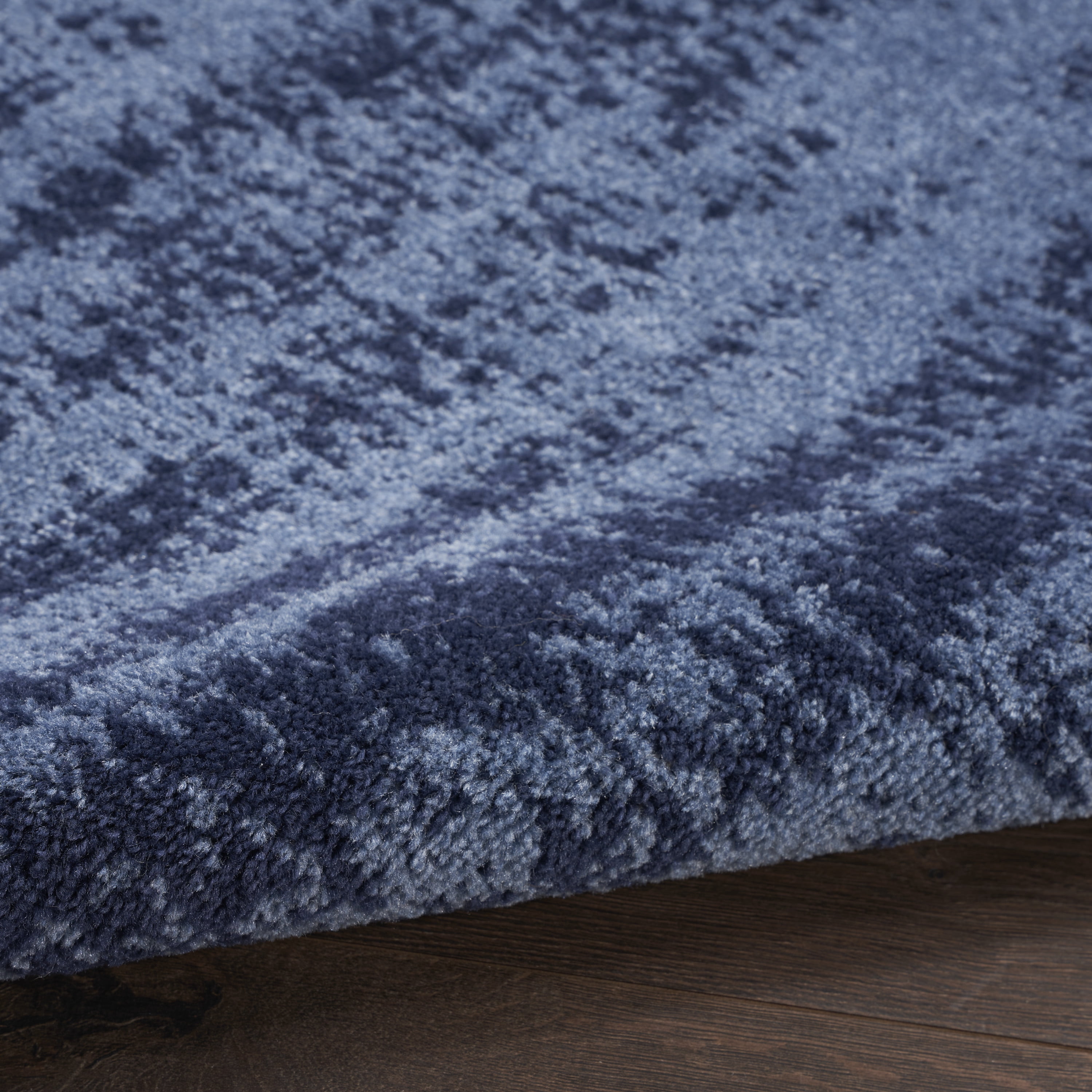 Nourison Essentials Indoor/Outdoor Denim 9' x 12' Area Rug, (9x12)