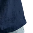 thumbnail image 6 of VBVC Women's Cotton Linen 3/4 Sleeve Tops , Ladies' Cowl Neck Loose Blouses , Casual Breathable Summer Shirts For Women,Navy,S-2XL, 6 of 6