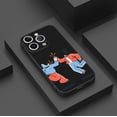 thumbnail image 3 of Agregue un toque de creatividad a su iPhone con una funda de goma TPU con estampado de dibujos animados, 3 of 4