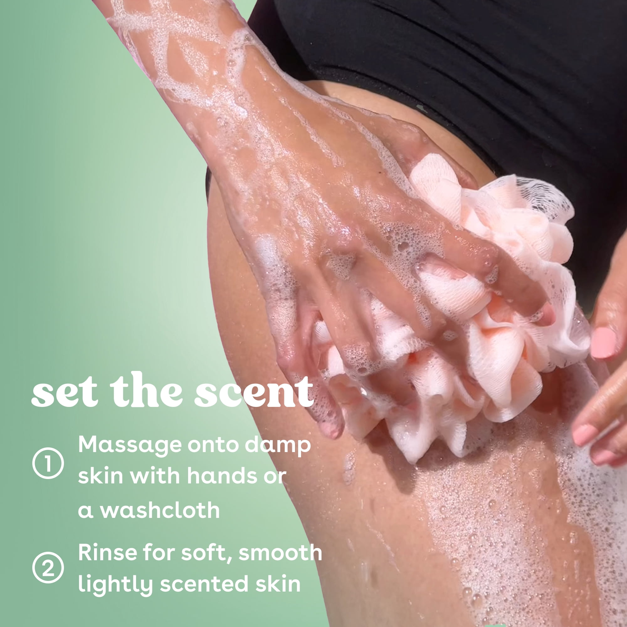 (2 pack) eos Shea Better Cashmere Body Wash, Crème de Pistachio, Creamy Gel Formula, 16 fl oz.