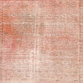 thumbnail image 1 of Ahgly Company Indoor Square Traditional Deep Peach Orange Persian Area Rugs, 8' Square, 1 of 6
