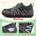 thumbnail image 3 of Barerun Kids Shoes Girls Boys Wide Shoes Knit Anti-Slip Hiking Sneakers 2 Big Kid, 3 of 10