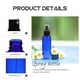 thumbnail image 5 of BRIGHTFUFU 10pcs 100ml botella de spray vacía botellas rellenables botella de líquido portátil para viajes azul, 5 of 7