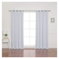 Thermal Insulated Blackout Curtains - Antique Bronze Grommet Top - Vapor- 52" W x 63" L - (Set of 2 Panels) 52"W x 63"L (Pack of 2)