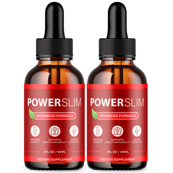 PowerSlim Advanced Formula Drops Supporting Your Active Lifesyle Naturally Power Slim 60 Servings