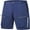 DarkBlue, variant on Men's Hiking Cargo Shorts Waterproof Reflective Stripe with 6 Zipper Pockets Black M