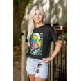 thumbnail image 3 of Urban Streetwear Smurfette Drip Women's Graphic T Shirt Tees Brisco Brands M, 3 of 5