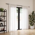 thumbnail image 3 of Umbra Capstan 1" Window Curtain Rod 42-120" Black-Walnut, 3 of 4