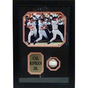 MLB Cal Ripken, Jr Autographed Shadow Box with Baseball, 14x20