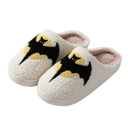 

Eudgs Couples Holiday Printed Slippers For Men And Women Warm Slippers At Home S Womens Slippers Size 6 Indoor Outdoor Womens Slippers on Slippers for Women Washable Fuzzy Flip Flop Slippers for Women