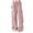 ZA--Pink, variant on Frostluinai Parachute Pants for Women Baggy Fit Cargo Pants Elastic Waisted Drawstring Wide Leg Trousers Plus Size Solid Streetwear Pants with Pockets