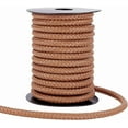 thumbnail image 6 of 10.9 Yards Round Imitation Leather Cord 8mm Leather Rope Strap String for Bolo Tie Shoelace Bracelet Necklace Jewelry Making Bag Strap Dark Red, 6 of 8