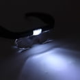 thumbnail image 3 of Headband Magnifier, 4 Interchangeable Lenses Hands Free 300mah Head Mounted Magnifying Glass Adjustable Brightness High Definition  for Watch Repair, 3 of 8