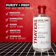 THAYERS, Witch Hazel with Aloe Vera Toner Alcohol Free, Coconut Water, 12oz