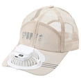 thumbnail image 4 of jiaxiM Solar Fan Hat for Men and Women Wide Brim Sun Hat with Solars Fan Usb Charging Adjustable Speeds Fishing Hat Baseball Cap Sun Visors for Women Golf for Outdoor Fishing, Hiking Gardening, 4 of 4