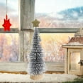 thumbnail image 4 of WEGFTDUOP Mini Christmas Tree Small Tabletop Ornament Christmas Decoration Dipped In White Tower Tree Christmas Tree Decoration Christmas Holiday Products, 4 of 6