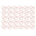 thumbnail image 2 of 30PCS Mini Fer Trombone Signet Clip Fichier Cahier Titulaire de Carte de Visite Fournitures de Bureau, 2 of 14