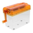 thumbnail image 1 of Destructeur Manuel Mini Destructeur Manuel Destructeur pour Maison Bureau Destructeur de Papier pour Maison Destructeur Manuel Portable Destructeur de Papier Portable ABS Orange, 1 of 5