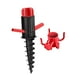 thumbnail image 5 of Sombrilla de playa con ancla de arena, soporte para sombrilla, base para sombrilla, patio Ganchos rojos, 5 of 9
