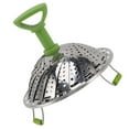 thumbnail image 1 of Stainless Steel Vegetable Steaming Basket Stainless Steel Steaming Basket Vegetable Folding Steaming Basket Vegetable Steaming Basket Stainless Steel Folding Steaming Basket, 1 of 8