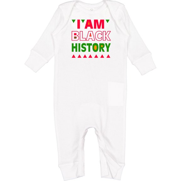 Inktastic I Am Black History Baby Romper Coveralls