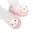 thumbnail image 2 of AnuirheiH Newborn Baby Girls Cartoon Bunny Pattern Shoes Soft First Walking Shoes, 2 of 9
