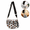 Brown and white stripes, variant on Leopard Print Crossbody Bag for Women, Fashion Sling Bag with Wide Adjustable Strap, Lightweight Shoulder Bag with Multi Zipper Pockets for Travel, Shopping, Everyday Use