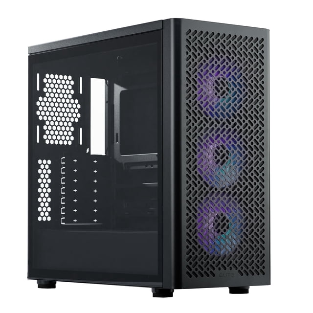Estuche para PC Cooler Master Elite 502 ATX de alto flujo de aire con vidrio templado