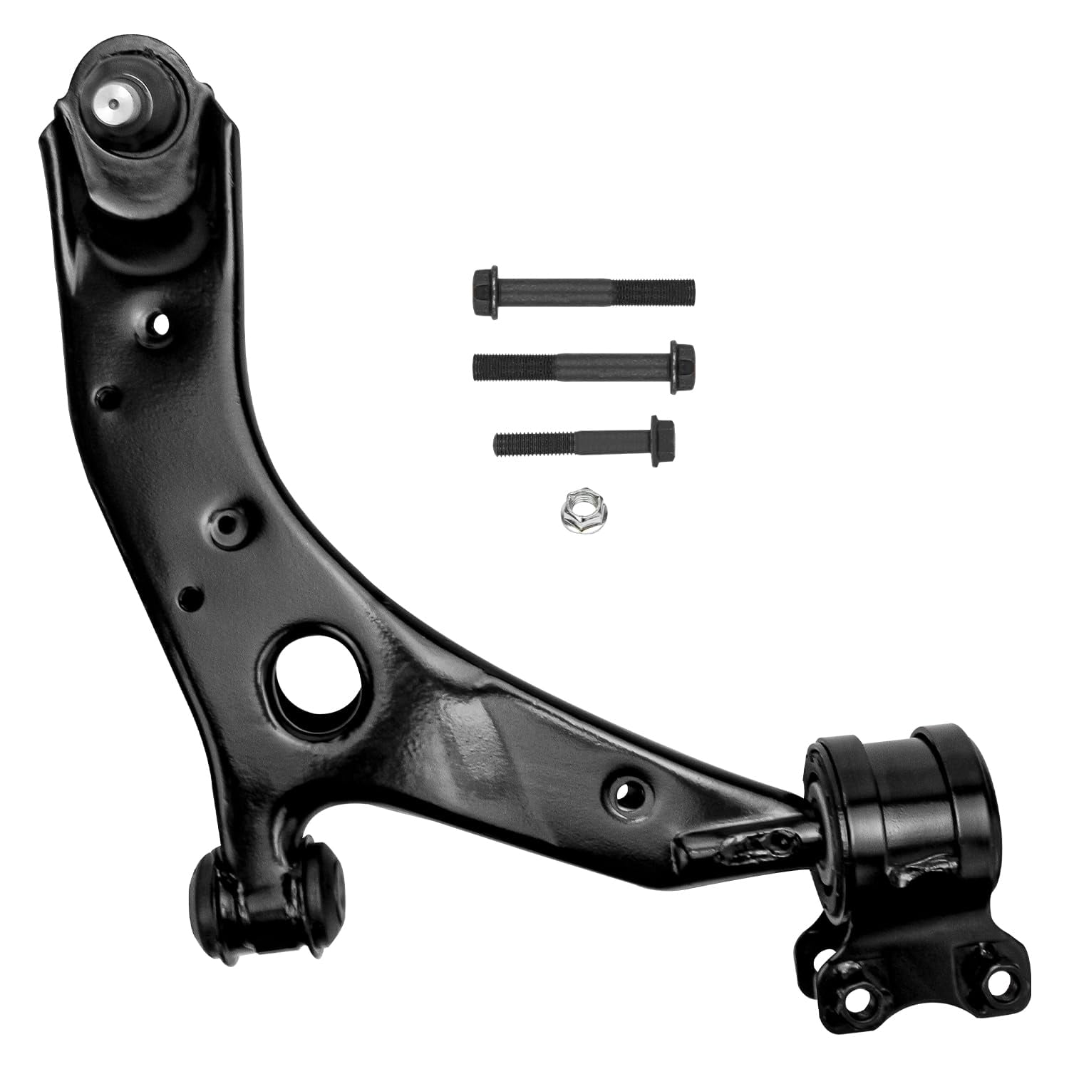 Detroit Axle -  2pc Front Lower Control Arms for 2004-2009 Mazda 3 Sport, 2006-2017 Mazda 5, 2 Lower Control Arms Ball Joints Pair Assembly 2005 2007 2008 2010 2011 2012 2013 2014 2015 2016