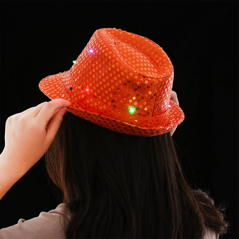 Red Light Up Trilby Red Light Up Trilby
