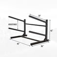 thumbnail image 4 of Teal Triangle Freestanding G-Surf  SUP | 2 Levels | Indoor-Outdoor, 4 of 11