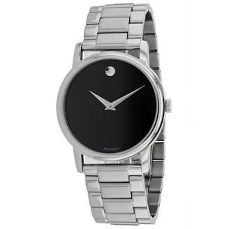 Movado Serio Quartz Black Dial Men's Watch 0607283 - Walmart.com