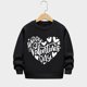 thumbnail image 5 of Sudadera sin capucha Zhongda para niños, sudadera con capucha de terciopelo de manga larga con cuello redondo estampada, sudadera con capucha informal y cómoda para niños, sudadera con capucha, blusa, 5 of 6