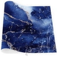 thumbnail image 5 of Placemats Set of 4 Heat-Resistant Rectangle Place Mats Blue Marble Washable Plastic PVC Dining Table Mat Non-Slip Wipeable Woven Vinyl Placemat for Kitchen Patio Table Decor, 5 of 8