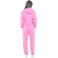 thumbnail image 2 of Women's Fleece Onesie Pajama – Zip-Up Hooded Jumpsuit Loungewear, Unisex One-Piece Sleepwear, 2 of 2