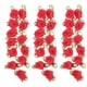 thumbnail image 4 of Rosas de tela de 100 piezas con hojas mini arcos de cinta de cinta de tela apliques de flores artificiales para la costura, 4 of 6