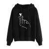 thumbnail image 1 of Hauts à Manches Longues pour Femmes Sweat à Capuche Automne Hiver Pull Confortable, 1 of 6