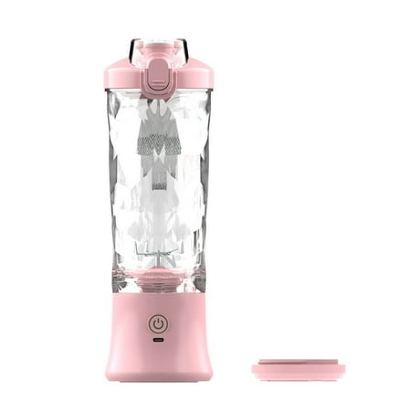 

Portable Juicer Cup Rechargeable Fruit Extractor Kitchen Accessories (Pink)