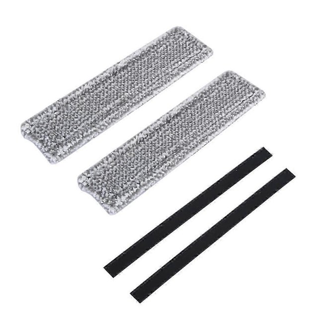 Replacement Window Cleaning Cloths Pads for Karcher WV2 WV5 Vacuum Mop Accessories Grey