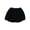 Black, variant on XXWXYD Toddler Girls Blošmer Shorts Puffy Hem A Line Pleated Loose Elastic Waist Cute Bubble Summer Casual Outing Playtime Comfortable Fashion Breathable Lightweight Stylish Shorts