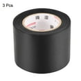 thumbnail image 3 of Unique Bargains 5cmx13m Non-Adhesive Thick Tube Protector Wrap Pipe Protective Tape Black 3Pack, 3 of 5