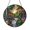Acrylic 3.5 Inch, variant on Forest Waterfall Stained Glass Style Suncatcher, Fantasy Woodland Landscape Window Hanging Art Decor, Nature Inspired Home Window Light Catcher