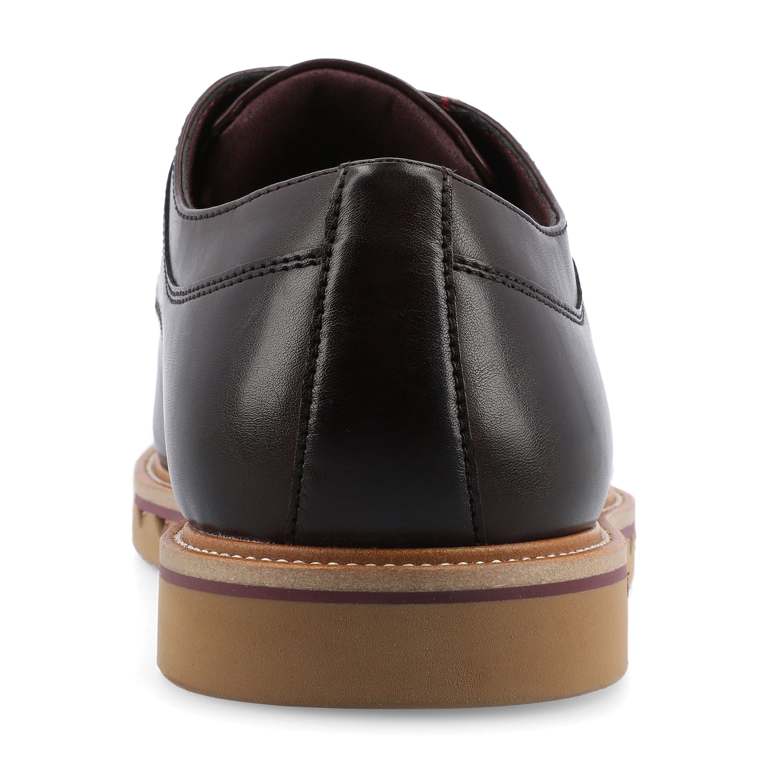 Vance Mens William Plain Toe Lace-up Derby