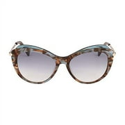 Longchamp sunglasses LO617S WOMAN 55/17/140 251 MARBLE BROWN/AZURE