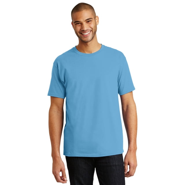 Hanes® - Camiseta 100% algodón auténtica. 5250 hanes 5250