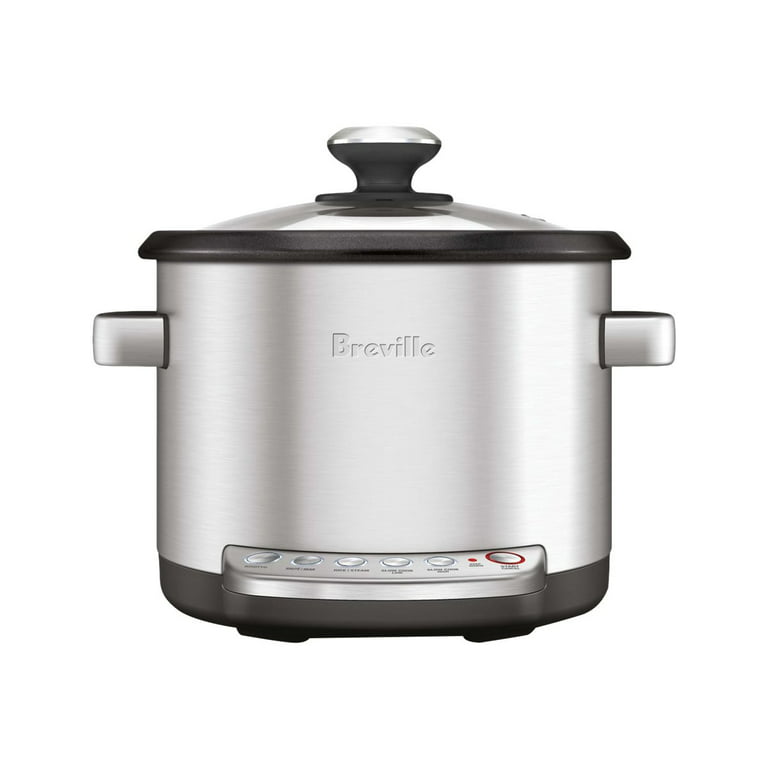 Breville the Risotto Plus 4 QT Sauteing Slow Cooker Rice Cooker and Steamer