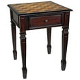 thumbnail image 1 of Design Toscano Walpole Manor Table de Jeu d'Échecs, 66 cm, Bois Franc, Noyer, 1 of 6